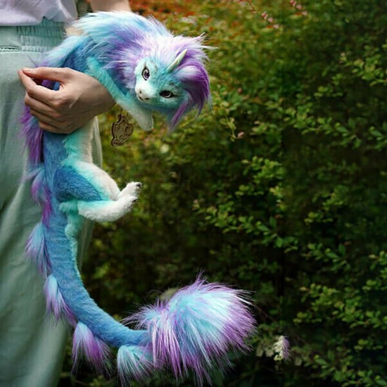 50cm Animal Dragon Plush Doll Kids Toy Halloween Doll