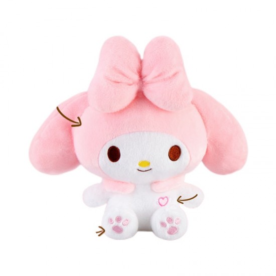 Aoger Aegean Melody Pink Cute Plush Doll Girlfriend Birthday Gift