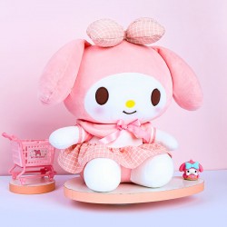 Aoger Aojieer Genuine Sanrio Hello Kitty Uniform Melody Plush Doll Cute Girl Heart Doll Gift Girl