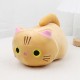 9.05in Cute Cartoon Cat Plush Dolls Stuffed,  Soft Animal Kitten Plush Pillow Toys, Cute White Black Cat Gift For Children Girls