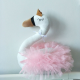 Children's Hot Selling Creative Simulation Swan Doll, Children's Companion Doll Toy, Great Gifts For Boys Girls