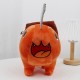 2 Sizes For Choosing, Cute Chainsaw Man Plush Toy,  Stuffed Soft Pochita Doll Cartoon Anime Animal Toys,  For Kids Cosplay Christmas Gift