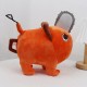 2 Sizes For Choosing, Cute Chainsaw Man Plush Toy,  Stuffed Soft Pochita Doll Cartoon Anime Animal Toys,  For Kids Cosplay Christmas Gift