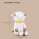 Children's Plush Doll, Baby Accompanying Sleeping Doll, Sheep Soothing Doll With Light Music, Baby Toddler Toy